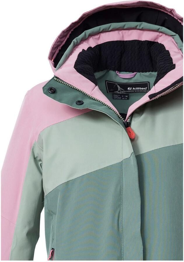 Killtec Ski-jack KSW 26 WMN SKI JCKT Wind- en waterdicht ade d colourblock-design PFAS-vrij - Foto 3