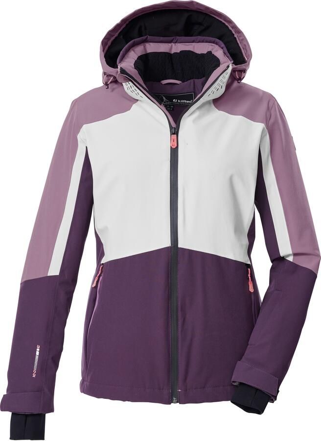 Killtec Ski-jack KSW 28 WMN SKI JCKT Waterdichte skijas met colourblock-design en praktische zakken - Foto 2