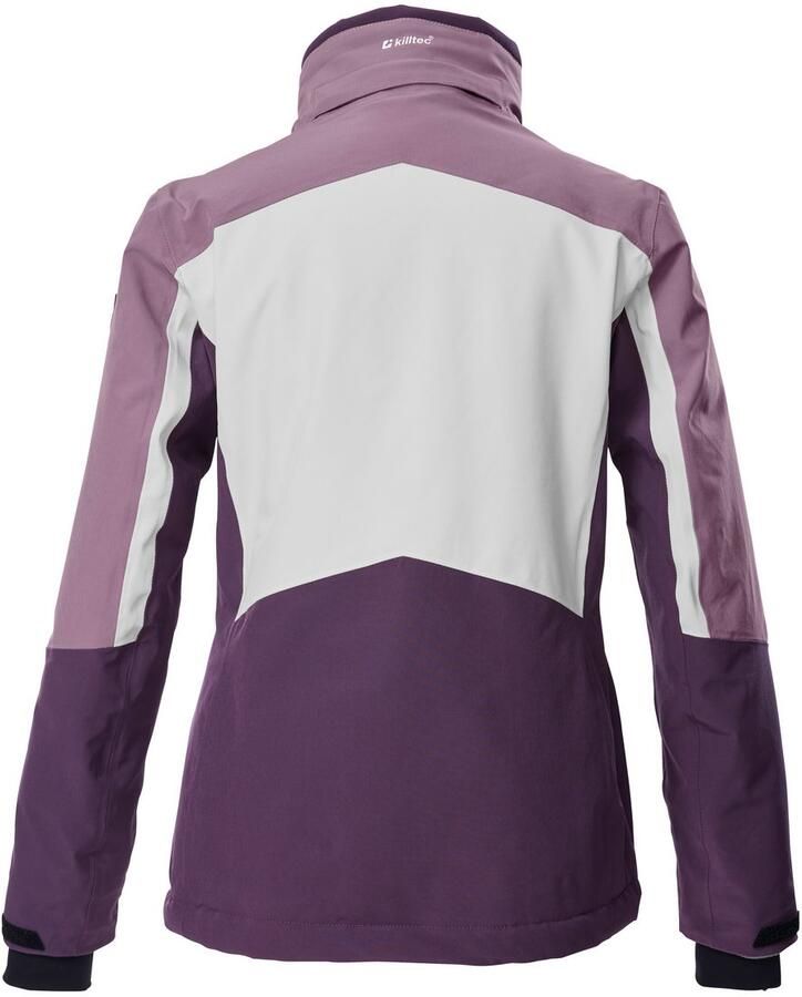 Killtec Ski-jack KSW 28 WMN SKI JCKT Waterdichte skijas met colourblock-design en praktische zakken