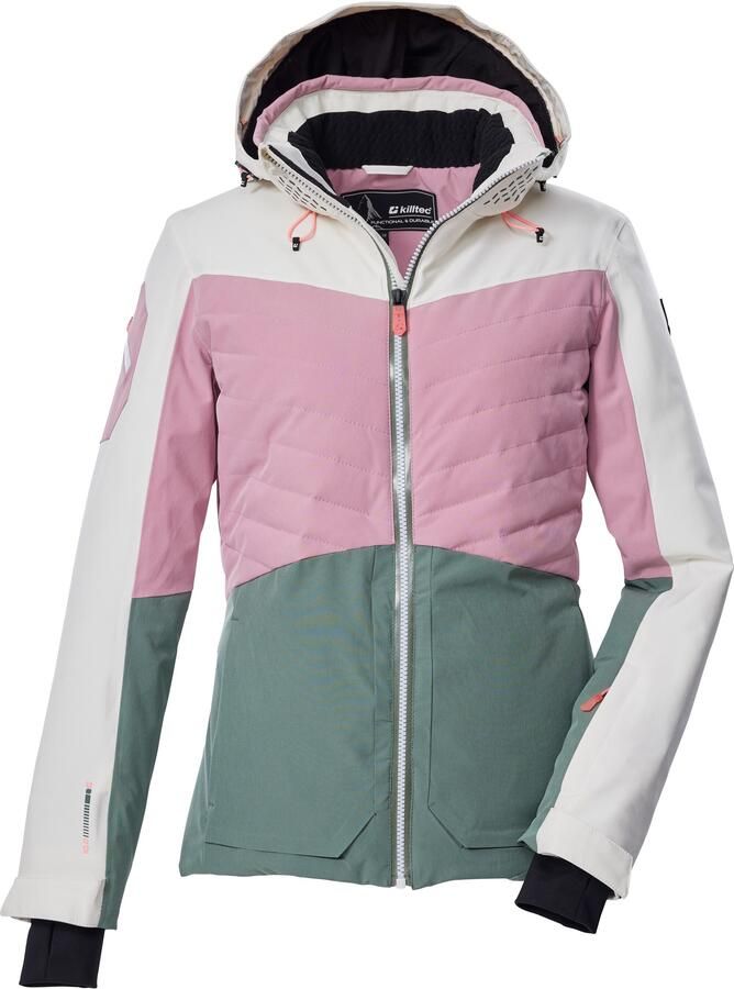 Killtec Ski-jack KSW 30 WMN SKI JCKT Dames Skijas: waterdicht ademend Colourblock-design - Foto 6