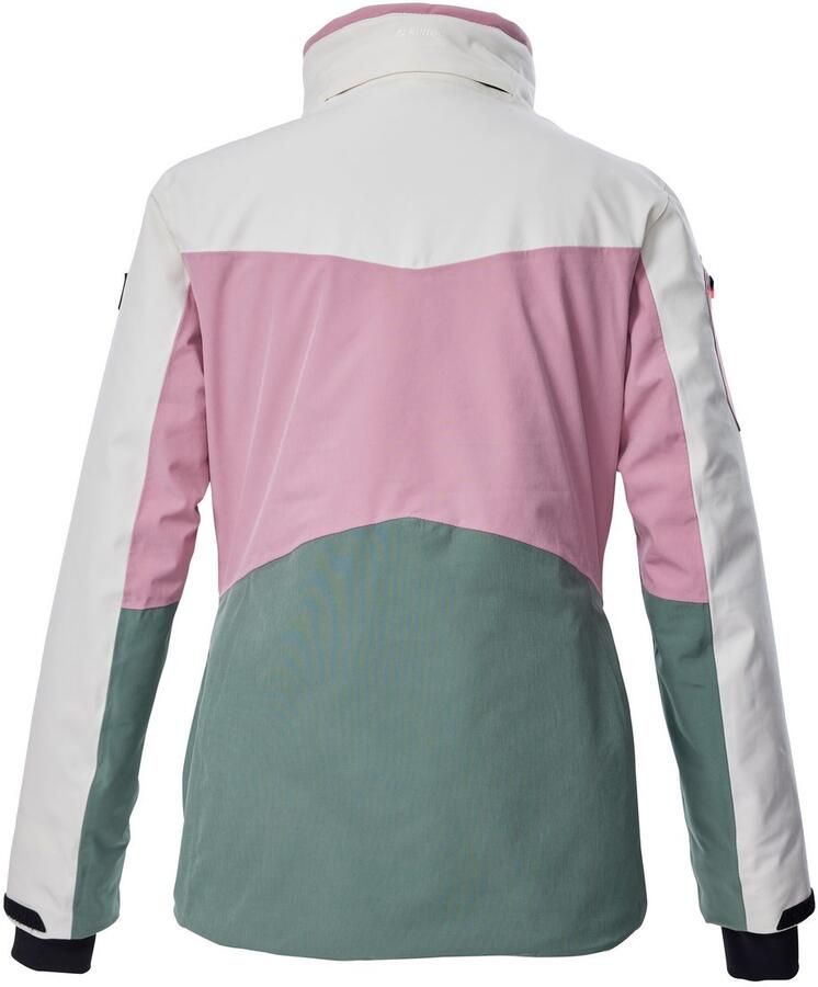 Killtec Ski-jack KSW 30 WMN SKI JCKT Dames Skijas: waterdicht ademend Colourblock-design
