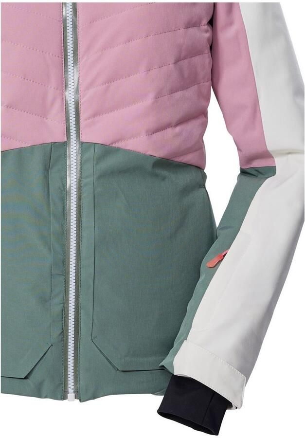 Killtec Ski-jack KSW 30 WMN SKI JCKT Dames Skijas: waterdicht ademend Colourblock-design - Foto 4