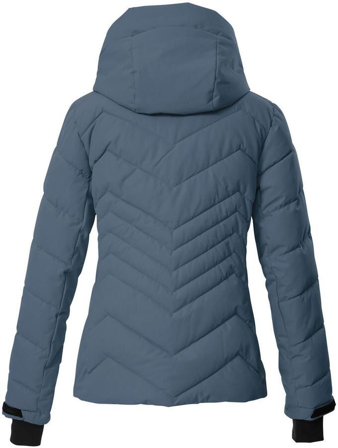Killtec Ski-jack KSW 31 WMN SKI QLTD JCKT Winddichte waterafstotende ski jas met donslook en sneeuwvanger - Foto 2