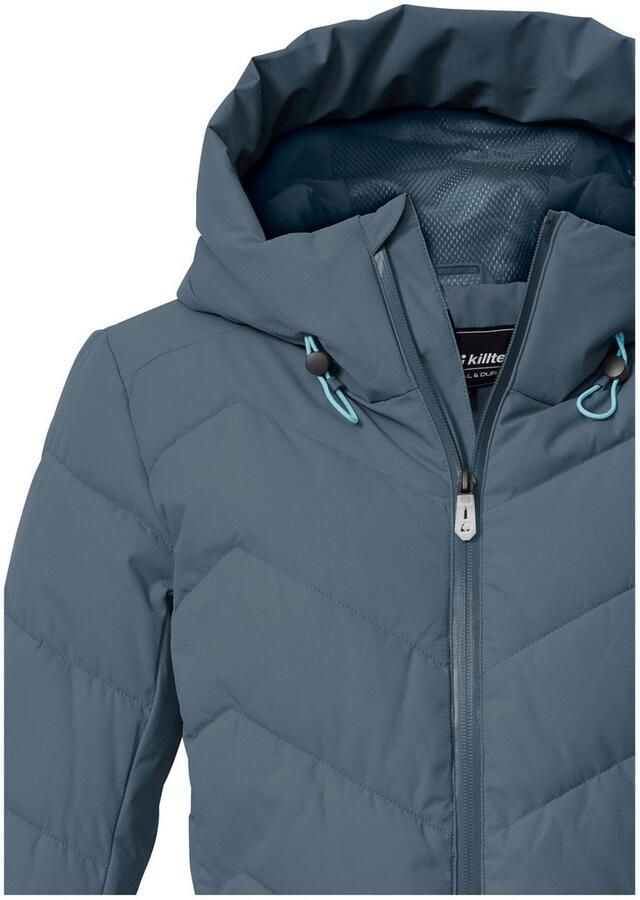 Killtec Ski-jack KSW 31 WMN SKI QLTD JCKT Winddichte waterafstotende ski jas met donslook en sneeuwvanger - Foto 3