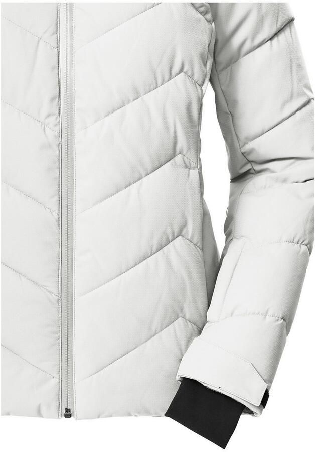 Killtec Ski-jack KSW 31 WMN SKI QLTD JCKT Winddichte waterafstotende ski jas met donslook en sneeuwvanger - Foto 4