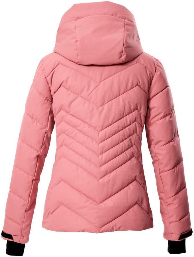 Killtec Ski-jack KSW 31 WMN SKI QLTD JCKT Winddichte waterafstotende ski jas met donslook en sneeuwvanger - Foto 2