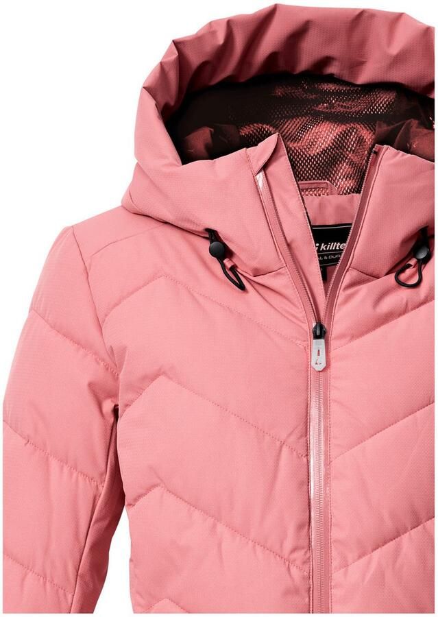 Killtec Ski-jack KSW 31 WMN SKI QLTD JCKT Winddichte waterafstotende ski jas met donslook en sneeuwvanger - Foto 3