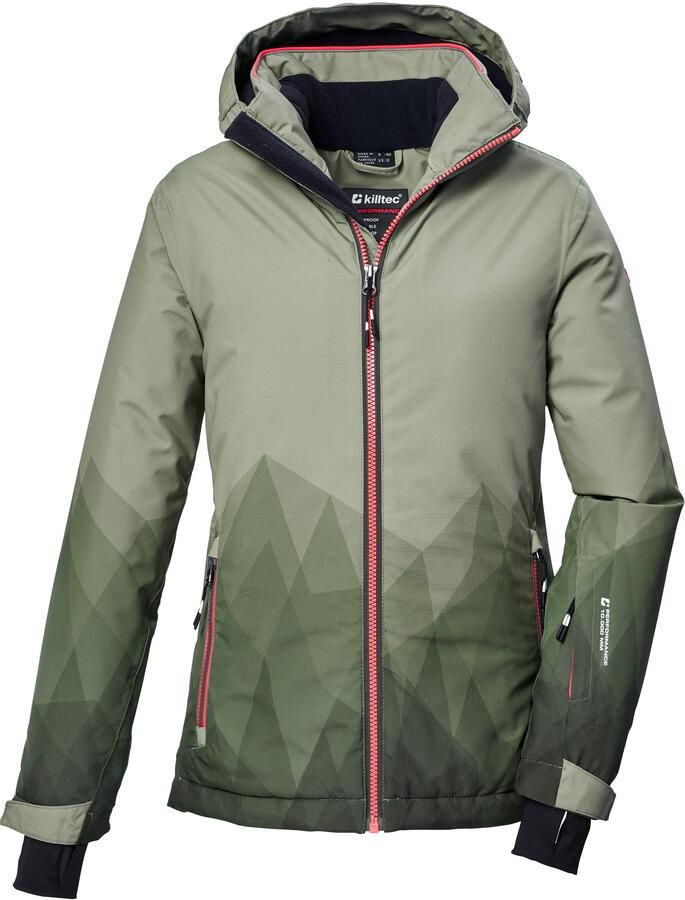 Killtec Ski-jack KSW 328 GRLS SKI JCKT Water- en winddichte meisjeswinterjas met verstelbare capuchon - Foto 5