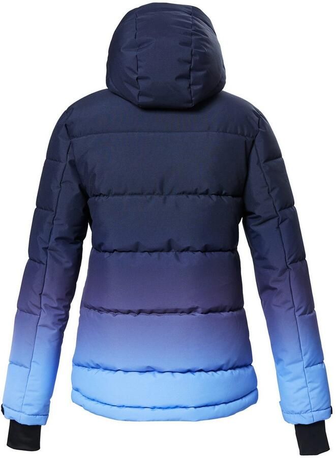 Killtec Ski-jack KSW 330 GRLS SKI QLTD JCKT Waterafstotende winterjas ade d verstelbare capuchon