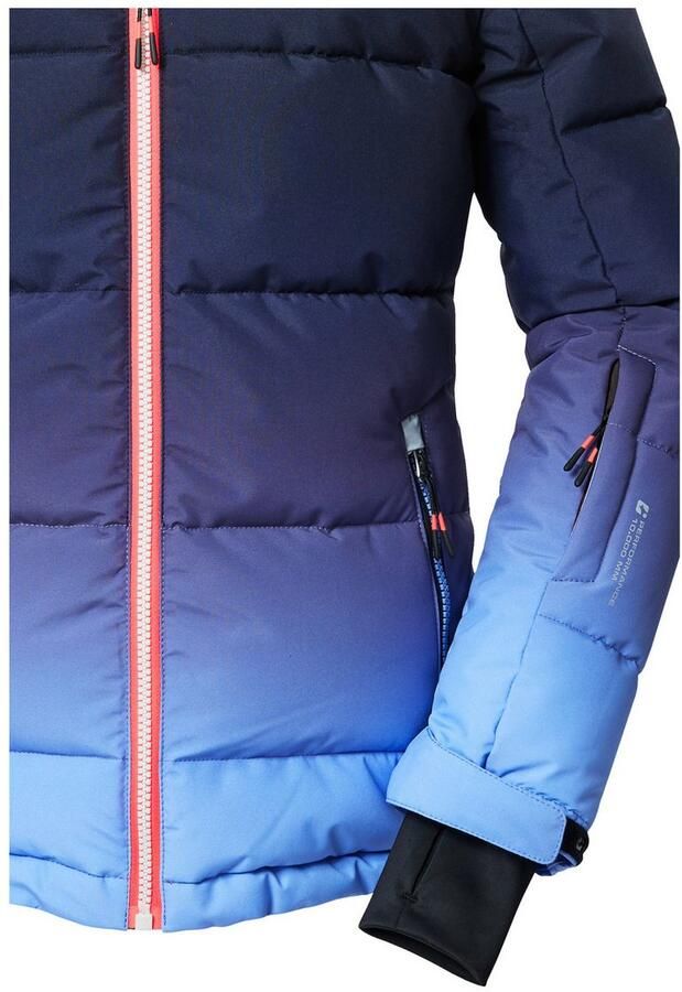 Killtec Ski-jack KSW 330 GRLS SKI QLTD JCKT Waterafstotende winterjas ade d verstelbare capuchon - Foto 4