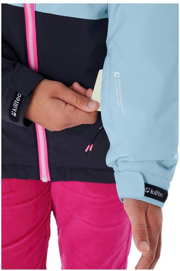 Killtec Ski-jack KSW 331 GRLS SKI JCKT Ademende waterdichte jas met fleece-binnenkant skipaszak - Foto 7