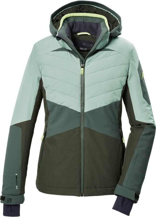 Killtec Ski-jack KSW 34 WMN SKI JCKT Ademende winddichte damesjas met 10.000 mm waterkolom - Foto 5