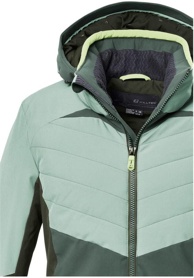 Killtec Ski-jack KSW 34 WMN SKI JCKT Ademende winddichte damesjas met 10.000 mm waterkolom - Foto 3