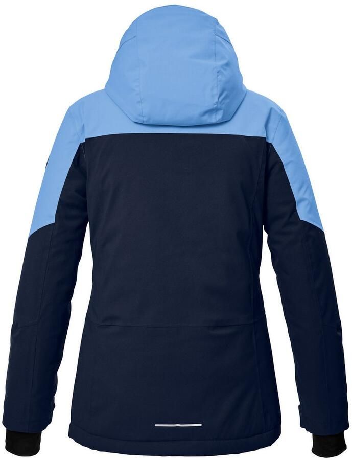 Killtec Ski-jack KSW 340 GRLS SKI JCKT Waterdichte meisjesjas met capuchon sneeuwvanger en opbergruimte - Foto 2