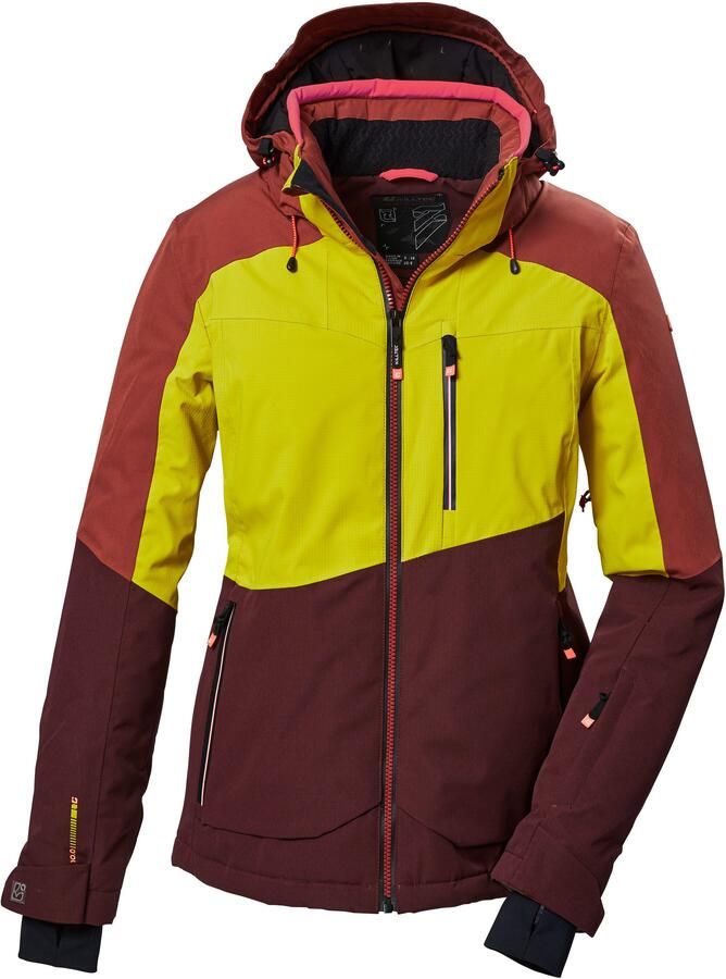 Killtec Ski-jack KSW 37 WMN SKI JCKT Ade de waterdichte skijas met verstelbare capuchon - Foto 5
