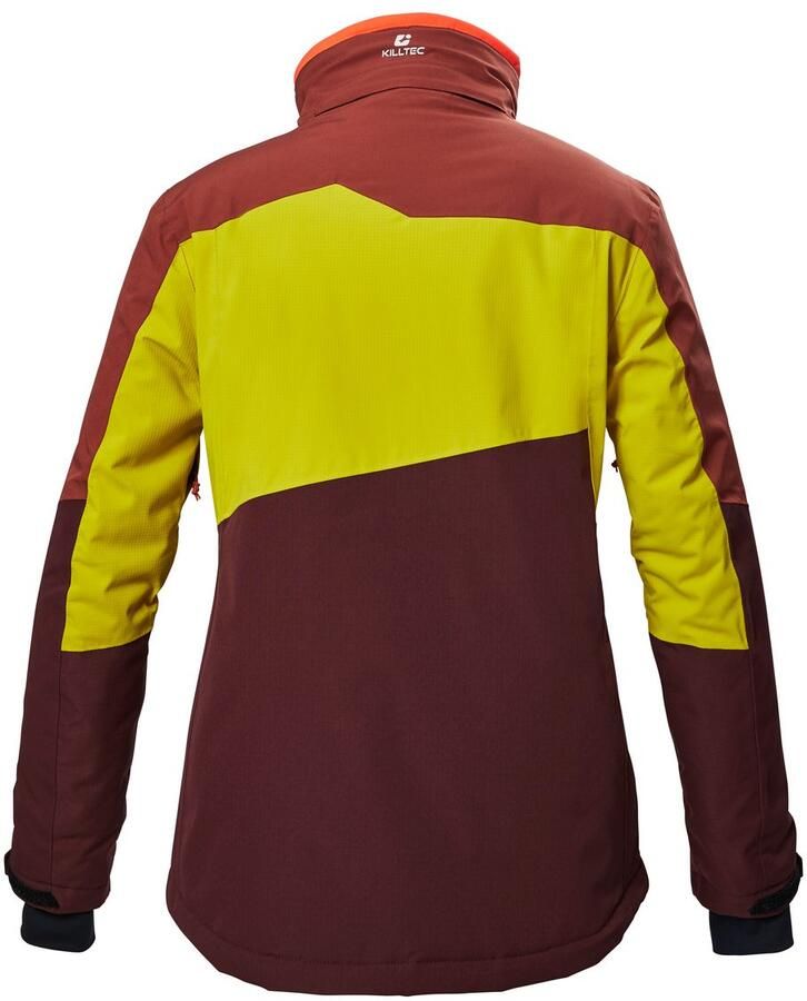Killtec Ski-jack KSW 37 WMN SKI JCKT Ade de waterdichte skijas met verstelbare capuchon