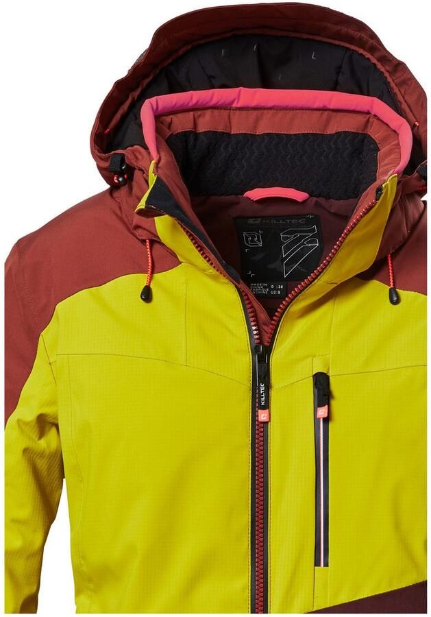 Killtec Ski-jack KSW 37 WMN SKI JCKT Ade de waterdichte skijas met verstelbare capuchon - Foto 3