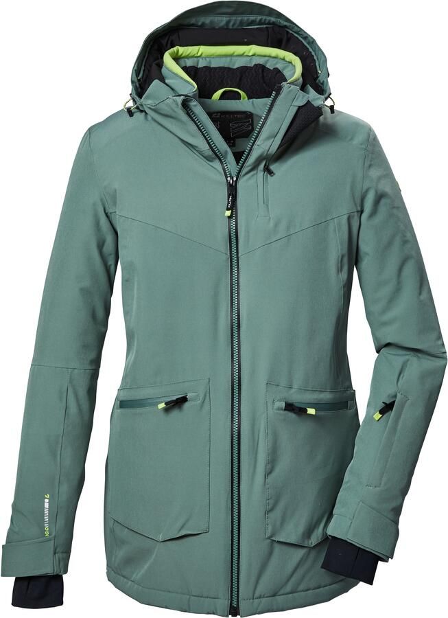 Killtec Ski-jack KSW 38 WMN SKI JCKT Ade de waterdichte skijas met sneeuwvanger - Foto 2