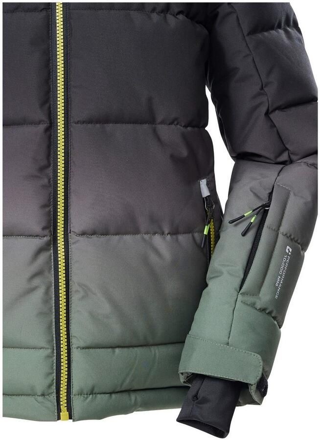 Killtec Ski-jack KSW 382 BYS SKI QLTD JCKT Waterafstotende winddichte winterjas met verstelbare capuchon - Foto 3