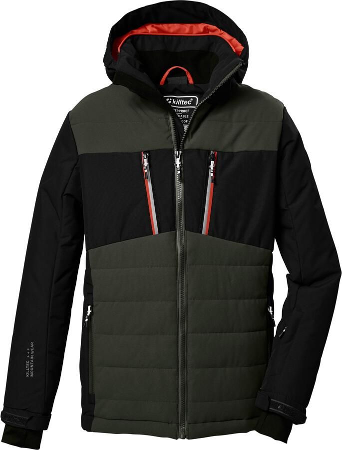 Killtec Ski-jack KSW 385 BYS SKI JCKT Winddichte waterafstotende kinderjas met afneembare capuchon - Foto 2
