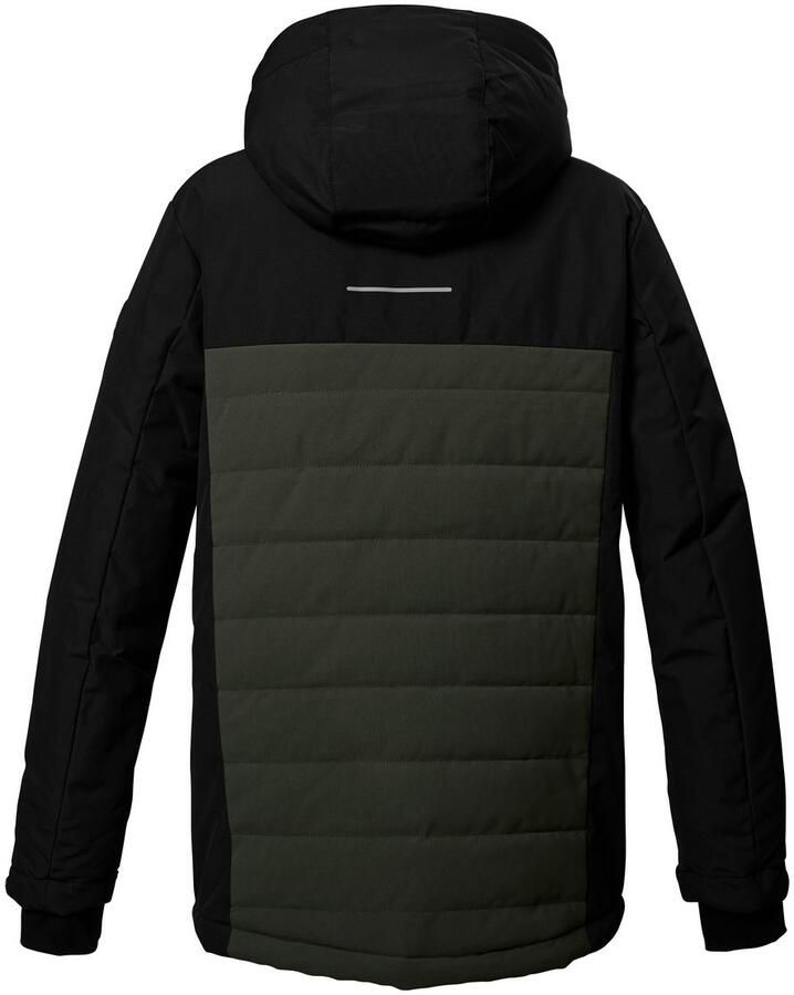 Killtec Ski-jack KSW 385 BYS SKI JCKT Winddichte waterafstotende kinderjas met afneembare capuchon
