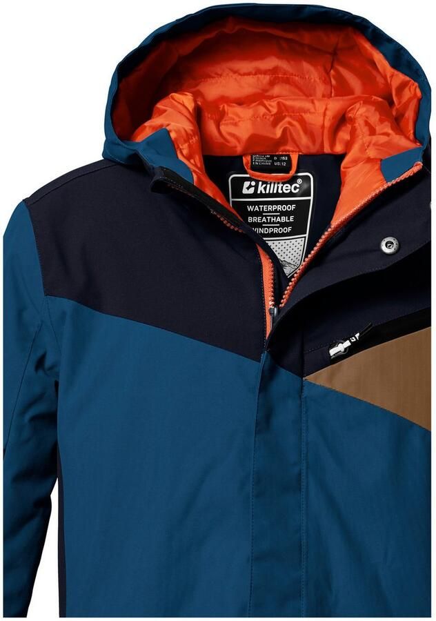 Killtec Ski-jack KSW 387 BYS SKI JCKT Waterdichte skijas met capuchon sneeuwvanger en sportief design - Foto 4