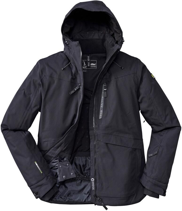 Killtec Ski-jack KSW 55 MN SKI JCKT Waterdichte ade de skijas met gelaste naden