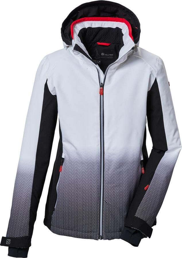 Killtec Ski-jack KSW 63 WMN SKI JCKT Ademend waterdichte dames skijack met afneembare capuchon - Foto 2