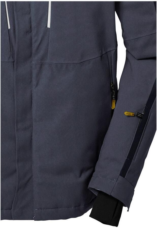 Killtec Ski-jack KSW 69 MN SKI JCKT Ademende waterdichte skijas met afneembare capuchon - Foto 4