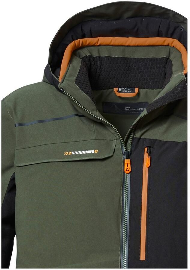 Killtec Ski-jack KSW 71 MN SKI JCKT Waterdichte ade de skijas met afneembare capuchon - Foto 4