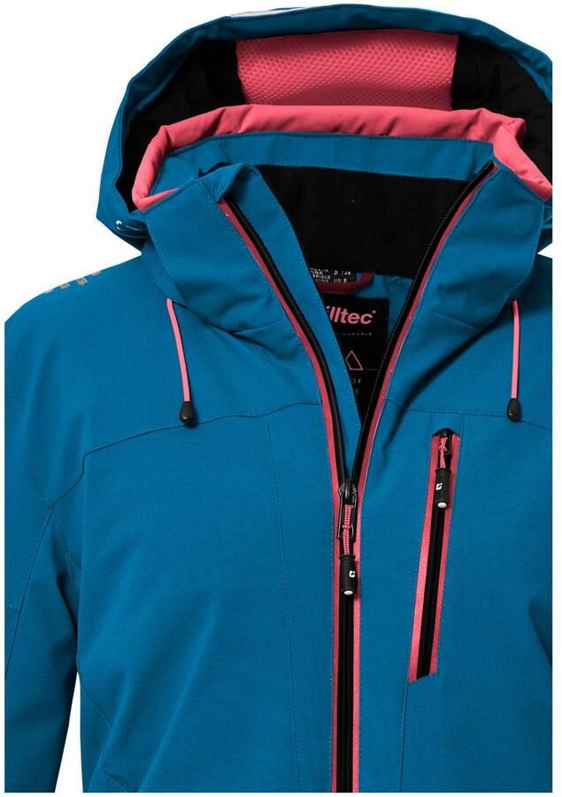 Killtec Ski-jack KSW 81 WMN SKI JCKT Waterdichte ademende winterjas met afneembare capuchon - Foto 3