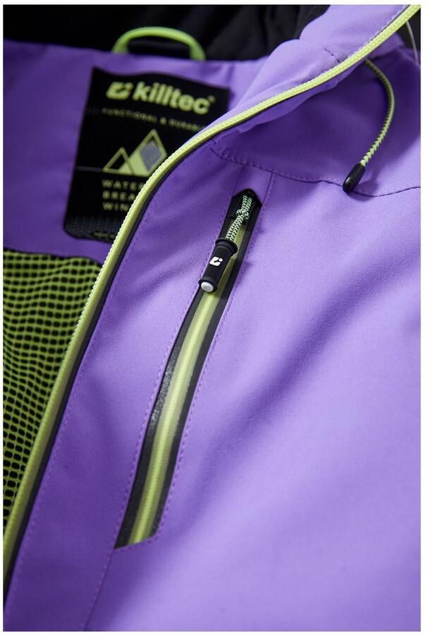 Killtec Ski-jack KSW 81 WMN SKI JCKT Waterdichte ademende winterjas met afneembare capuchon - Foto 5