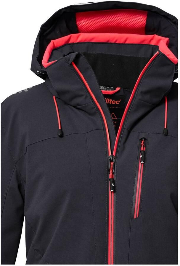 Killtec Ski-jack KSW 81 WMN SKI JCKT Waterdichte ademende winterjas met afneembare capuchon - Foto 2