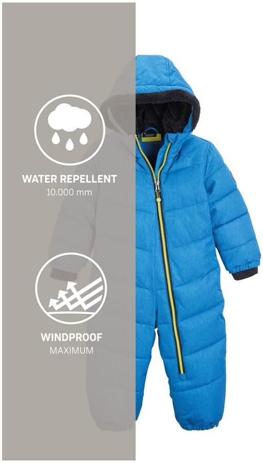 Killtec Ski-overall Karter Mini Sneeuwpak: waterafstotend winddicht warm gemakkelijk aan te trekken - Foto 8