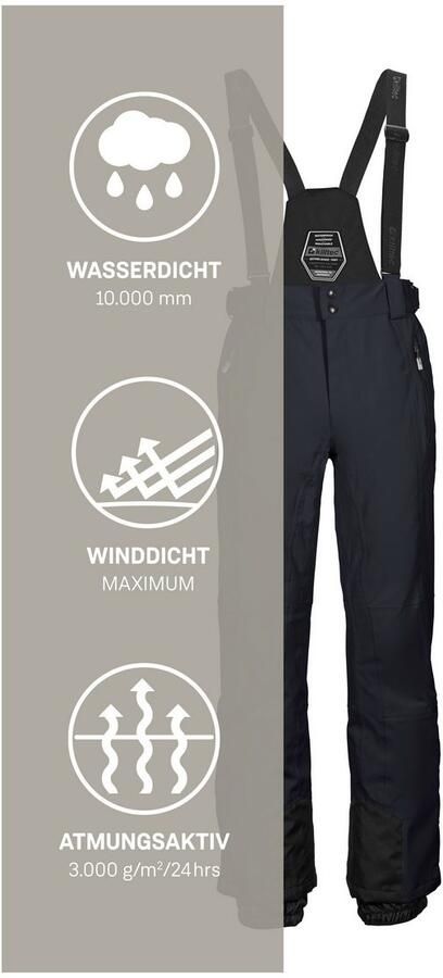 Killtec Skibroek KSW 100 MN SKI PNTS Wind- en waterdichte skibroek verstelbaar met sneeuwvangers - Foto 4