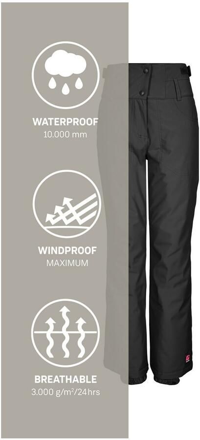 Killtec Skibroek KSW 212 GRLS SKI PNTS Waterdichte ade de skibroek met verstelbare taille - Foto 4