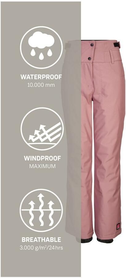 Killtec Skibroek KSW 212 GRLS SKI PNTS Waterdichte ade de skibroek met verstelbare taille - Foto 4