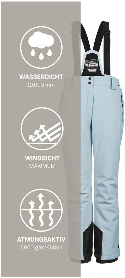 Killtec Skibroek KSW 249 WMN SKI PNTS_ERIELLE Wind- en waterdicht verstelbare banden PFAS-vrij geïmpregneerd - Foto 4