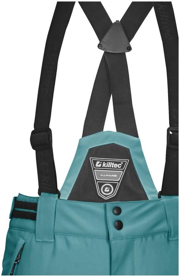 Killtec Skibroek KSW 77 GRLS SKI PNTS waterdicht ademend afneembare bretels verstevigde zijband - Foto 3