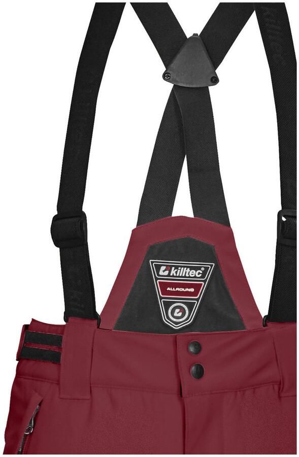 Killtec Skibroek KSW 77 GRLS SKI PNTS waterdicht ademend afneembare bretels verstevigde zijband