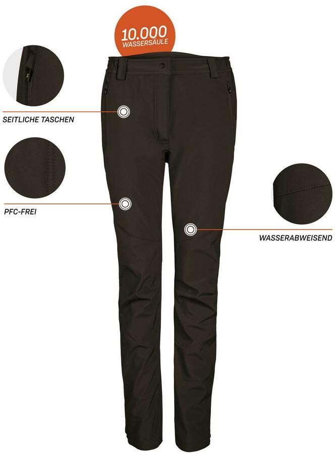 Killtec Softshell-broek KOW 34 WMN SFTSHLL PNTS