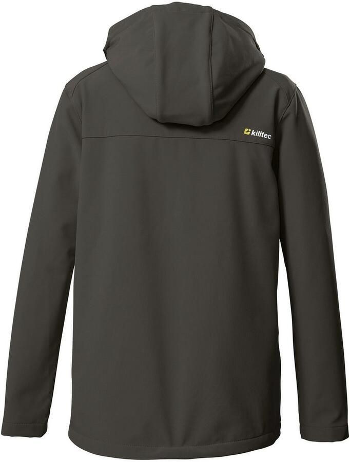 Killtec Softshell-jack Boys softshell-jack Waterafstotende softshell jas met capuchon fleece - Foto 11