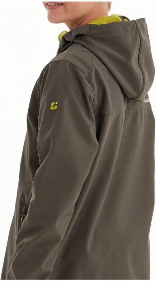 Killtec Softshell-jack Boys softshell-jack Waterafstotende softshell jas met capuchon fleece - Foto 9
