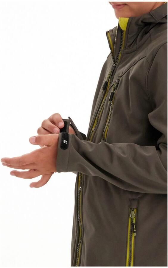 Killtec Softshell-jack Boys softshell-jack Waterafstotende softshell jas met capuchon fleece - Foto 6
