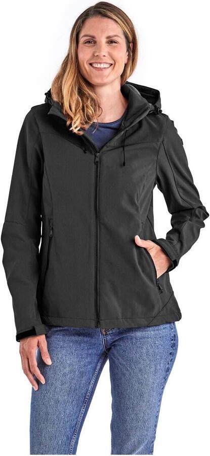 Killtec Softshell-jack Dames softshelljas Waterafstotende winddichte softshelljack met afneembare capuchon - Foto 11