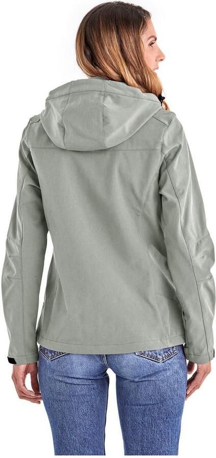 Killtec Softshell-jack Dames softshelljas Waterafstotende winddichte softshelljack met afneembare capuchon - Foto 10