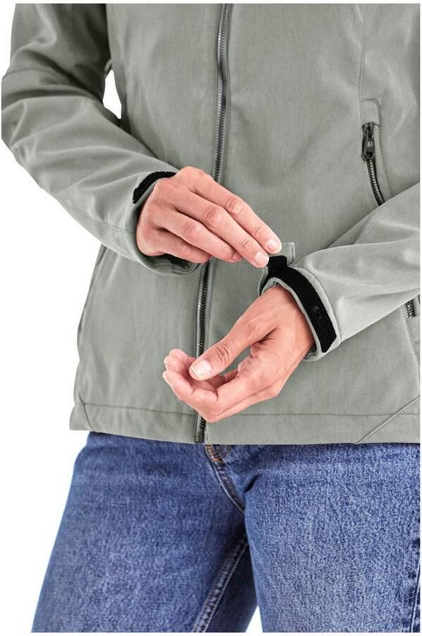 Killtec Softshell-jack Dames softshelljas Waterafstotende winddichte softshelljack met afneembare capuchon - Foto 6