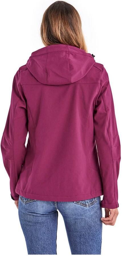Killtec Softshell-jack Dames softshelljas Waterafstotende winddichte softshelljack met afneembare capuchon - Foto 10