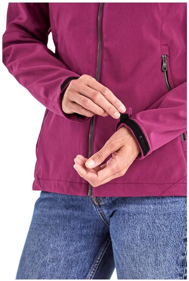 Killtec Softshell-jack Dames softshelljas Waterafstotende winddichte softshelljack met afneembare capuchon - Foto 6