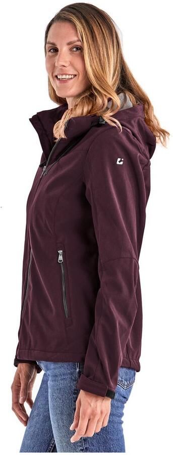 Killtec Softshell-jack Dames softshelljas Waterafstotende winddichte softshelljack met afneembare capuchon - Foto 8